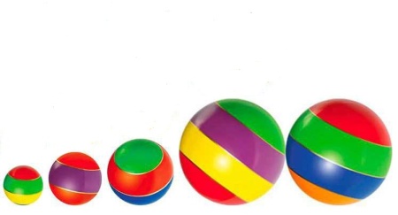Купить Мячи резиновые (комплект из 5 мячей различного диаметра) в Камышине 